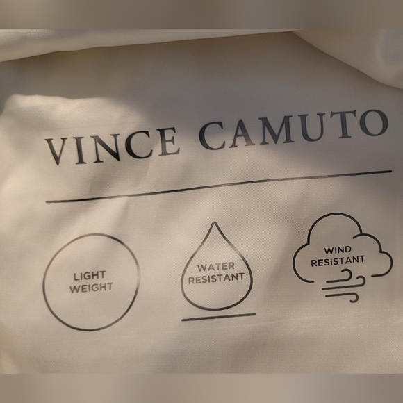 Vince Camuto Wind & Rain Resistant Longline Rain Jacket - Picture 12 of 15